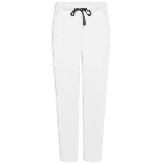 Arlo White Scrub Trousers