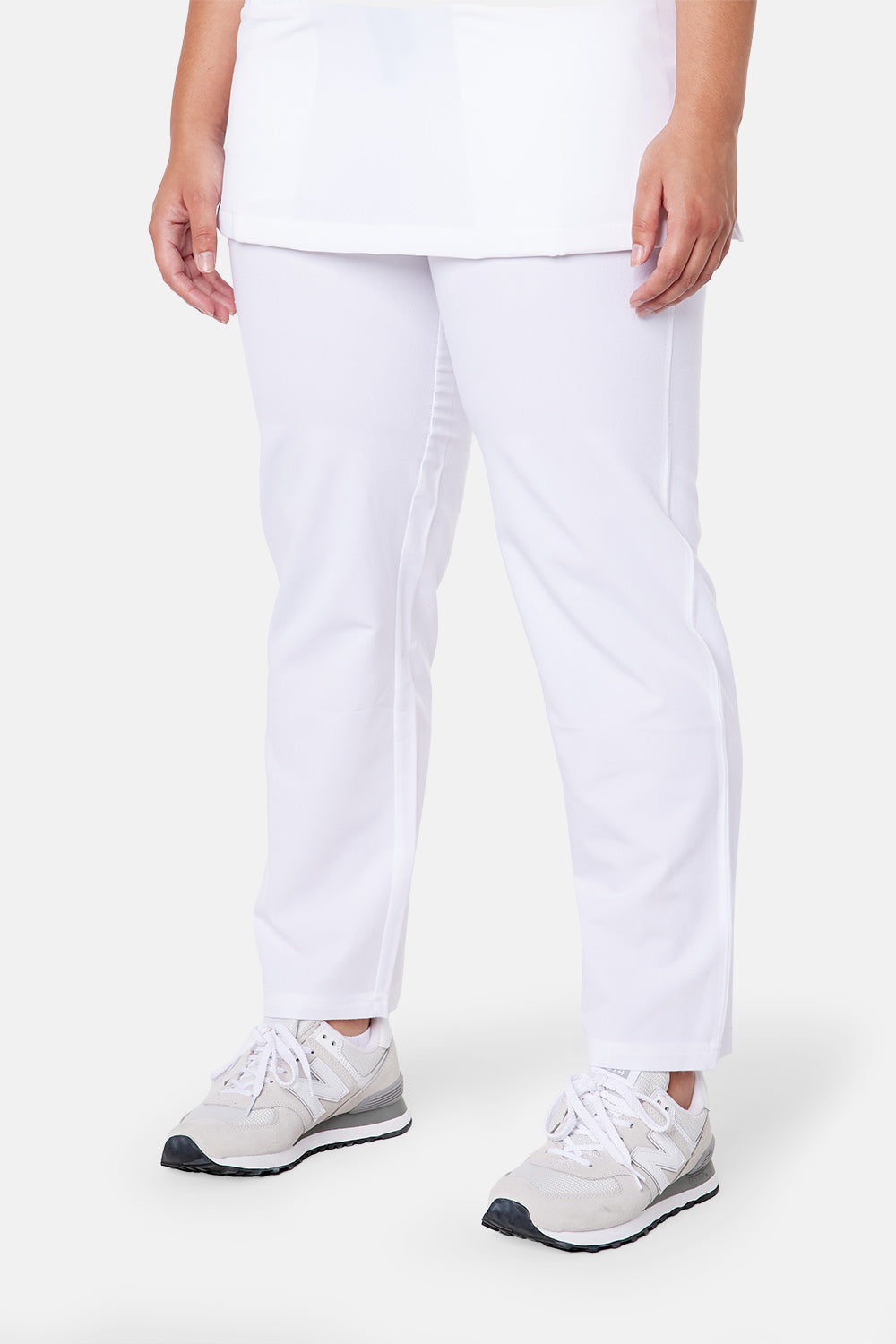 Arlo White Scrub Trousers