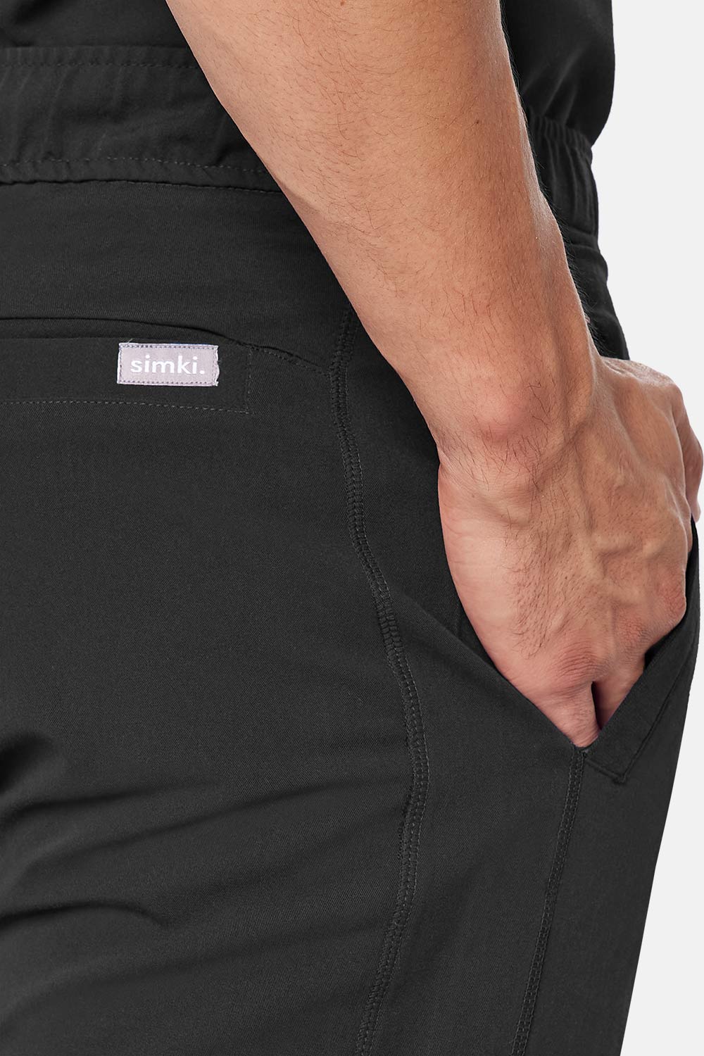 Maxwell Black Scrub Joggers