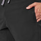 Maxwell Black Scrub Joggers