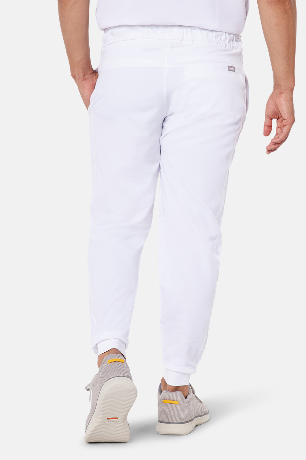 Maxwell White Scrub Joggers