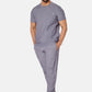 Maxwell Charcoal Grey Scrub Joggers