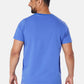 Miles Crew Neck Ceil Blue Scrub Top