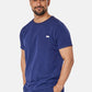 Miles Crew Neck Navy Scrub Top