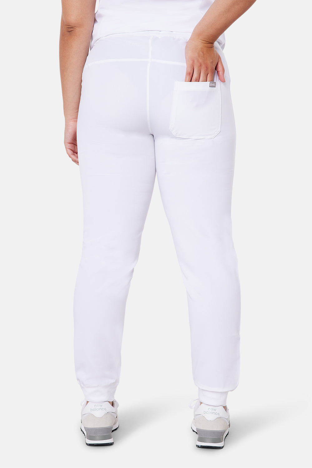 Neo White Scrub Joggers