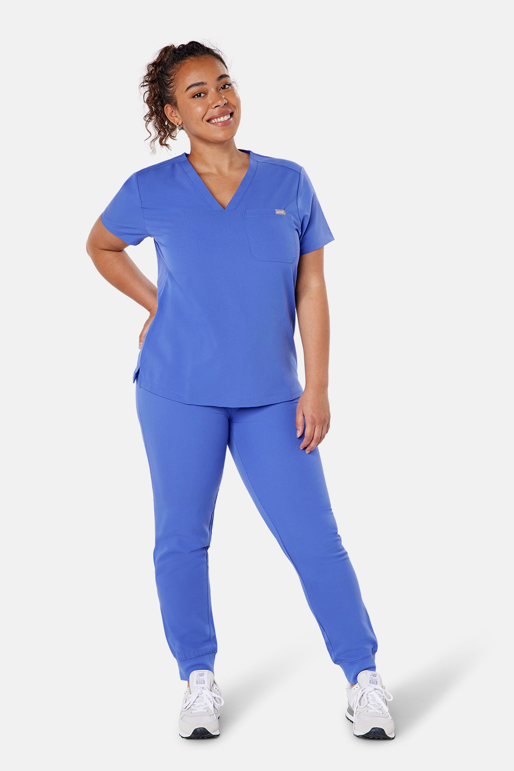 Neo Ceil Blue Scrub Joggers