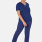 Nova One-Pocket Navy Scrub Top