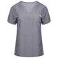 Nova One-Pocket Charcoal Grey Scrub Top