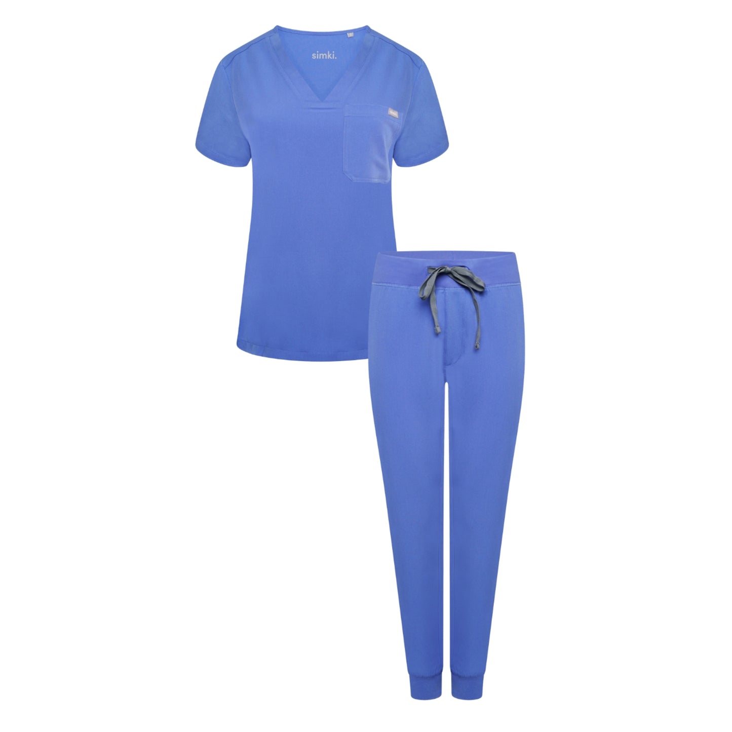 Nova & Neo Women's Ceil Blue Scrub Set