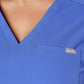 Nova One-Pocket Ceil Blue Scrub Top