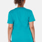 Nova One-Pocket Teal Scrub Top