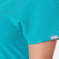 Nova One-Pocket Teal Scrub Top