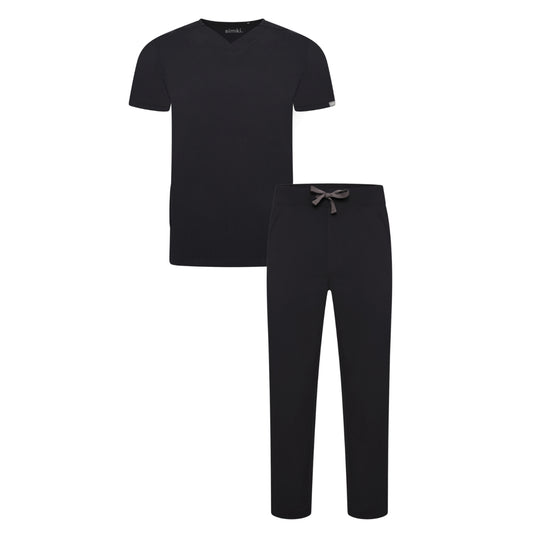 Oscar & Otto Men's Black Scrub Set