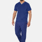 Oscar Two-Pocket Navy Scrub Top