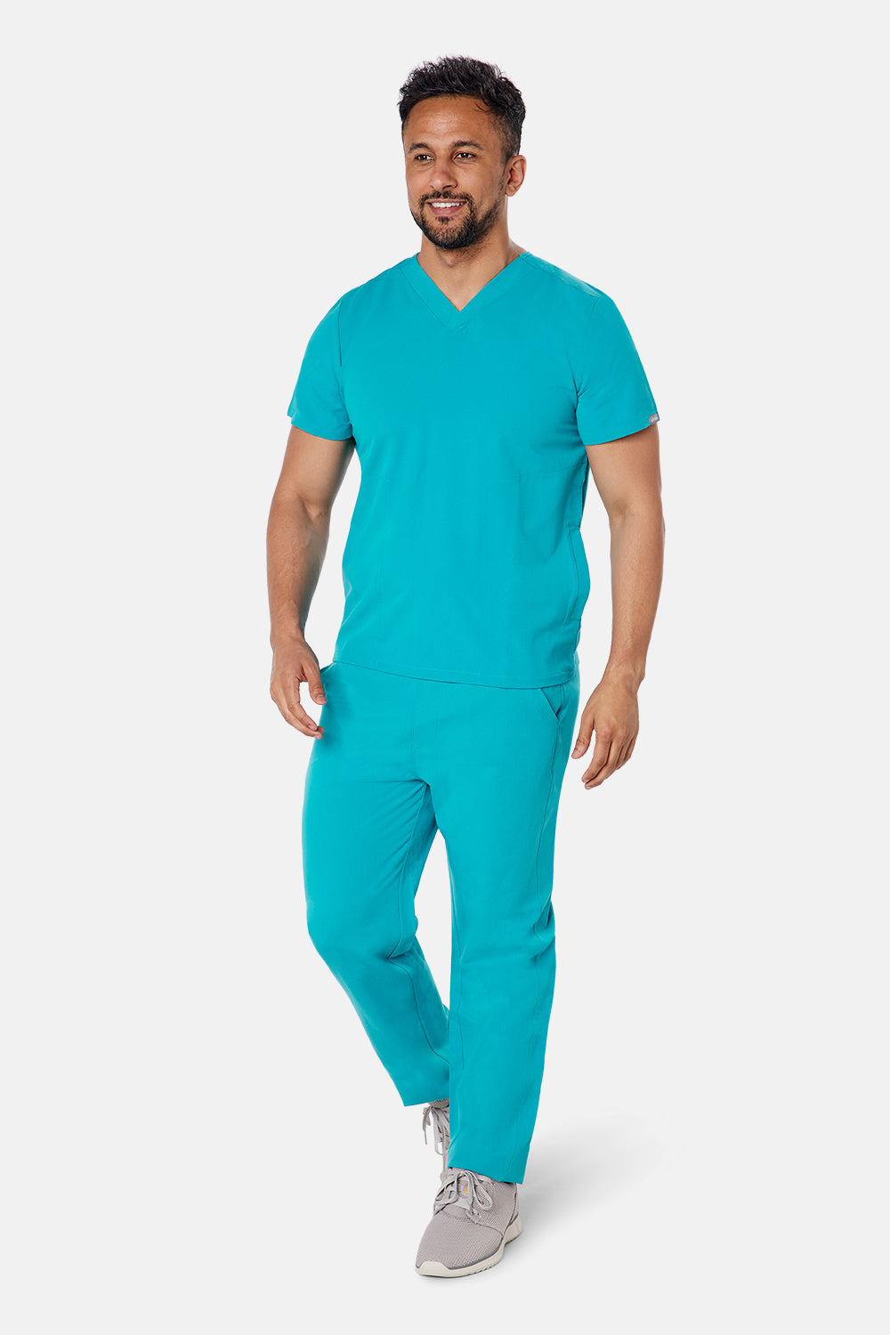 Oscar & Otto Men's Teal Scrub Set