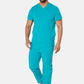 Oscar Two-Pocket Teal Scrub Top