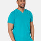 Oscar Two-Pocket Teal Scrub Top