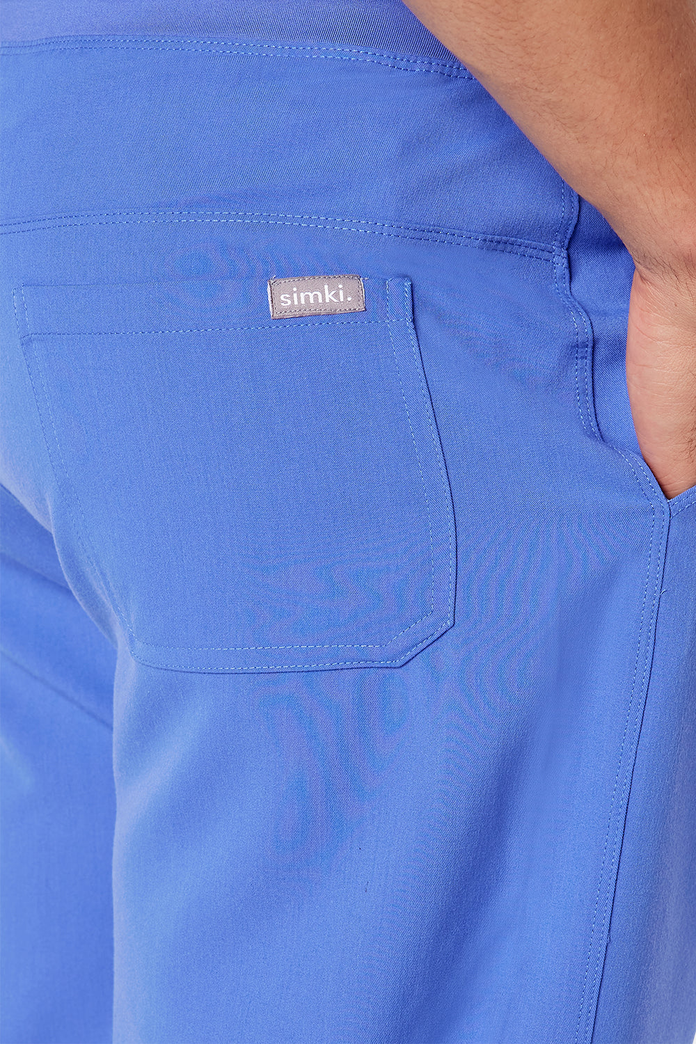 Otto Ceil Blue Scrub Trousers