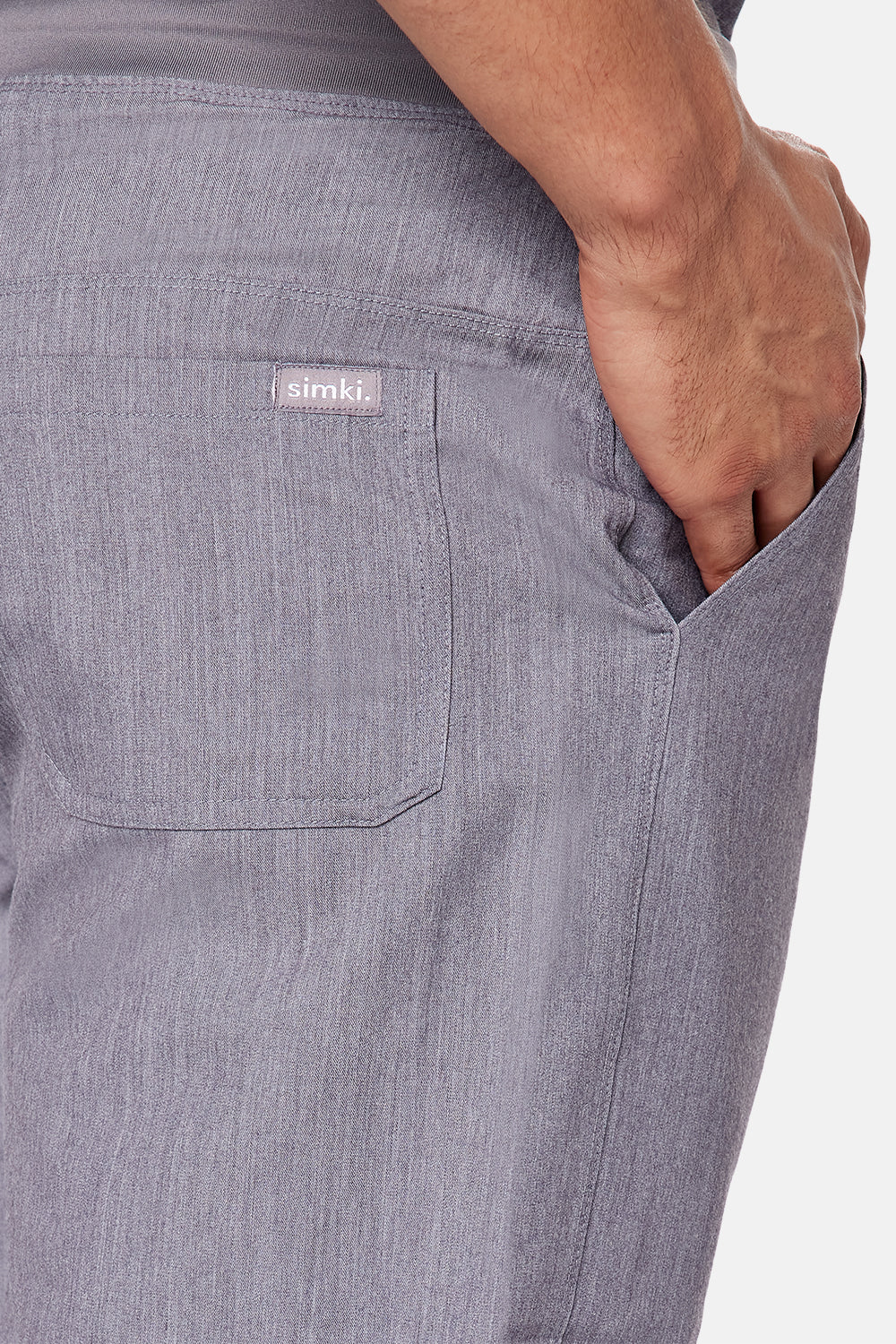 Otto Charcoal Grey Scrub Trousers