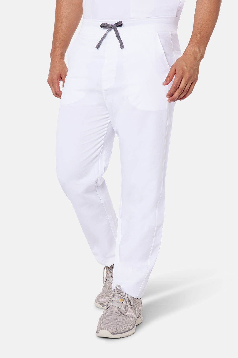 Oscar & Otto Men's White Scrub Set