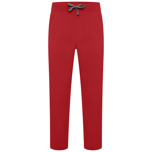 Otto Burgundy Scrub Trousers